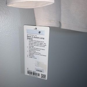 Back in Action Long Sleeve Lululemon